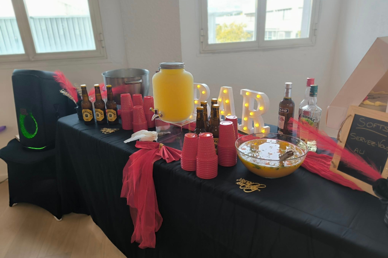 Anniversaire décoration table