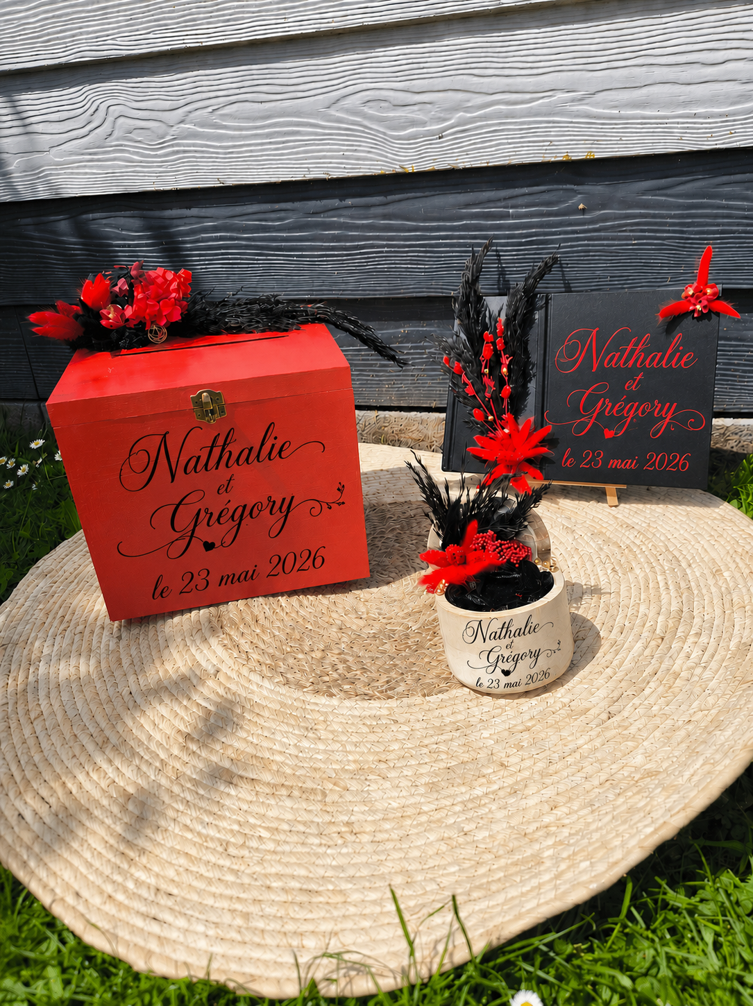 Création décorative de mariage personnalisée